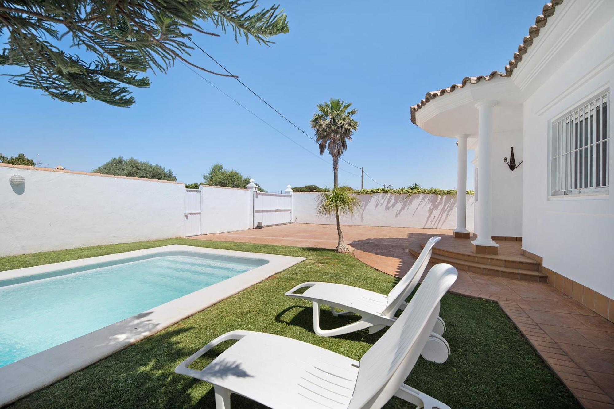 Villa Casa Abedul Sancti Petri Chiclana de la Frontera Esterno foto